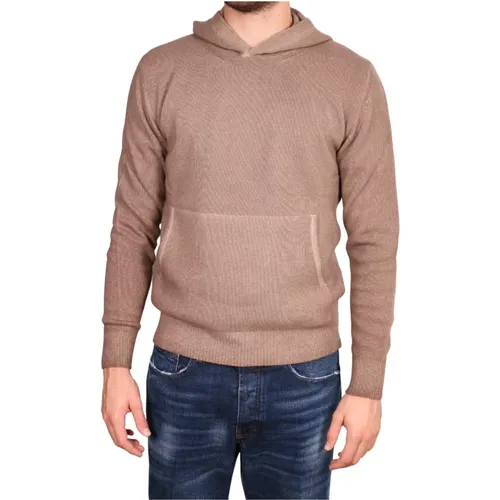 Washed Wool Sweater , male, Sizes: XL, M, S - Altea - Modalova
