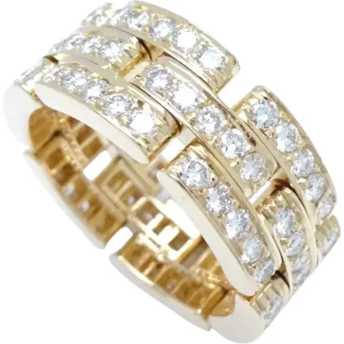 Pre-owned Gold rings , female, Sizes: ONE SIZE - Cartier Vintage - Modalova