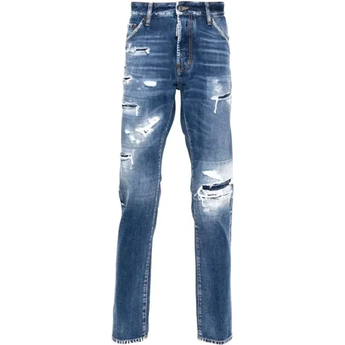 Slim-fit Jeans , Herren, Größe: L - Dsquared2 - Modalova