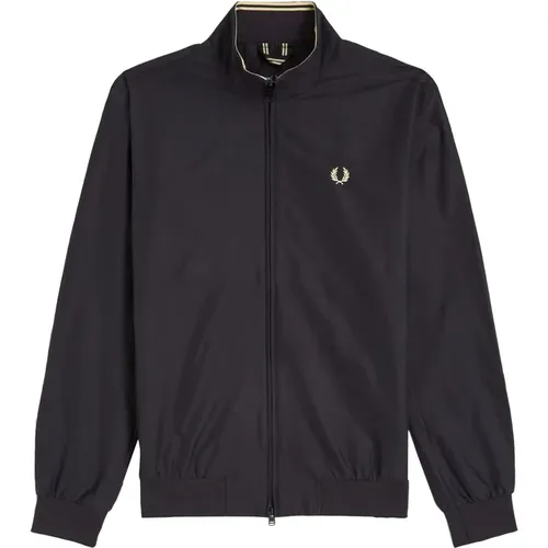 Classic Brentham Men's Jacket , male, Sizes: L, XL - Fred Perry - Modalova