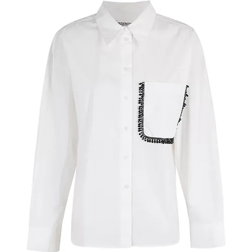 Embellished Shirt for Stylish Look , female, Sizes: S, XS, M - Essentiel Antwerp - Modalova