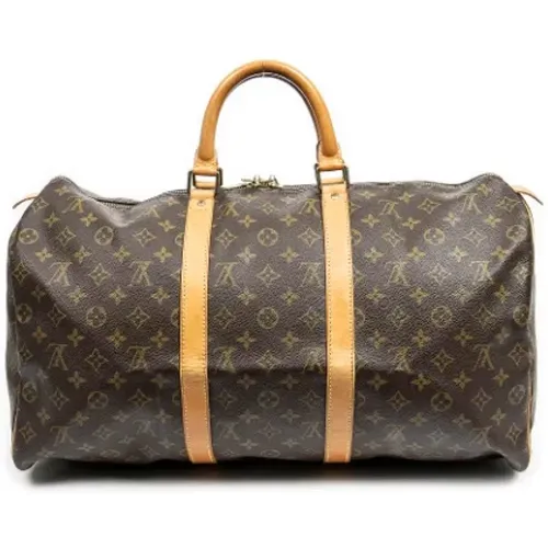 Pre-owned Coated canvas handbags , female, Sizes: ONE SIZE - Louis Vuitton Vintage - Modalova