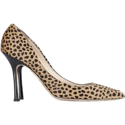 Pre-owned Wool heels , female, Sizes: 8 UK - Jimmy Choo Pre-owned - Modalova