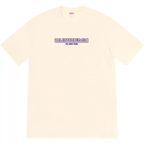 Limited Edition Connected Tee Natural , male, Sizes: XL, M, 2XL - Supreme - Modalova