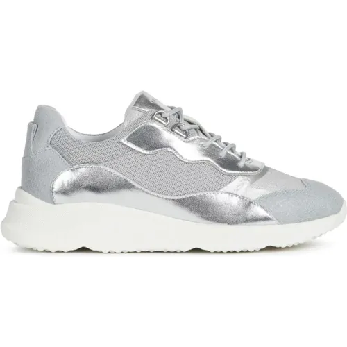 Silver Ice Sneakers Diodiana , female, Sizes: 5 UK, 3 UK, 4 UK - Geox - Modalova