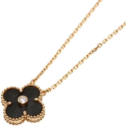 Pre-owned Rose Gold necklaces , female, Sizes: ONE SIZE - Van Cleef & Arpels Pre-owned - Modalova