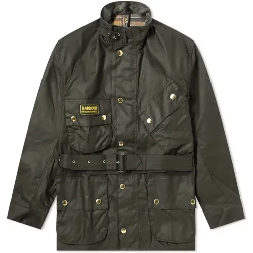 Original Wax Jacket Sage-42 , male, Sizes: 2XL, XL - Barbour - Modalova
