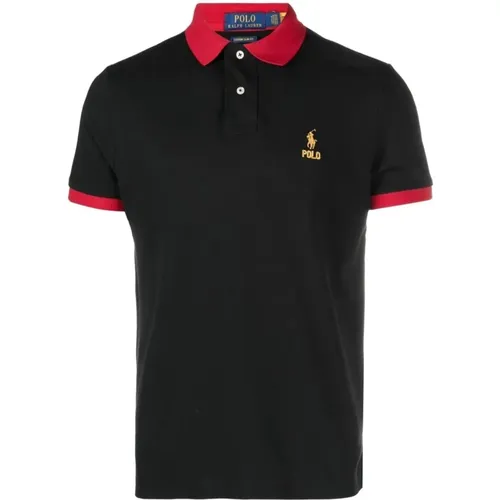 Short sleeve polo shirt , male, Sizes: S - Ralph Lauren - Modalova