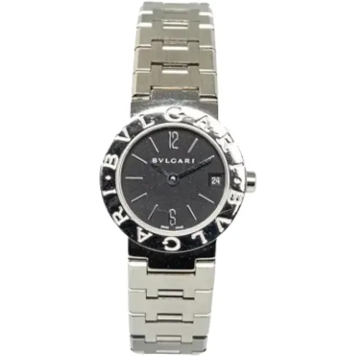 Pre-owned Stainless Steel watches , female, Sizes: ONE SIZE - Bvlgari Vintage - Modalova