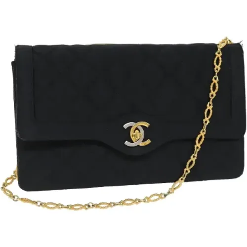 Pre-owned Silk chanel-bags , female, Sizes: ONE SIZE - Chanel Vintage - Modalova