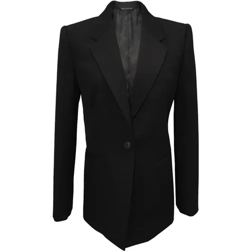 Stunning Schwarz Blazer Jacket for Women , female, Sizes: L, XL - Givenchy - Modalova