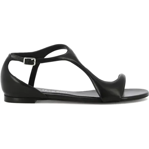 Flat Sandalen , Damen, Größe: 39 EU - alexander mcqueen - Modalova