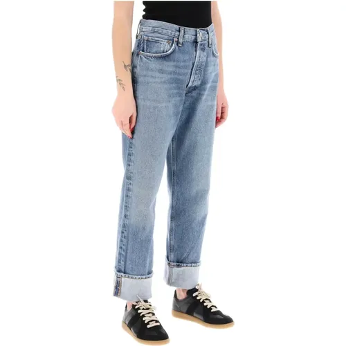 Gerades Jeans , Damen, Größe: W28 - Agolde - Modalova