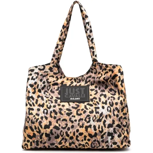 MultiColour Shopping Bag , female, Sizes: ONE SIZE - Just Cavalli - Modalova