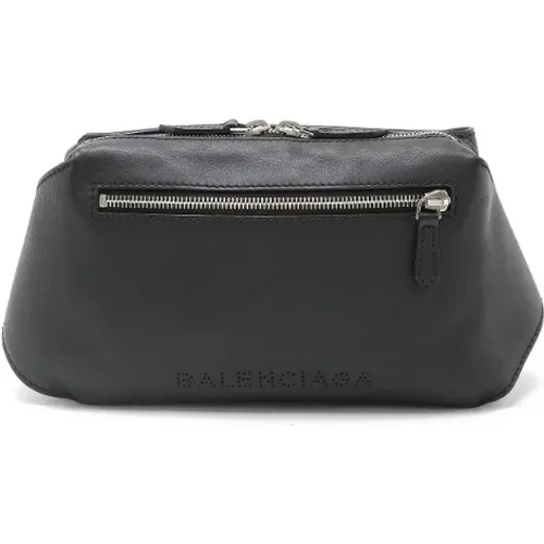 Pre-owned Leather balenciaga-bags , male, Sizes: ONE SIZE - Balenciaga Vintage - Modalova