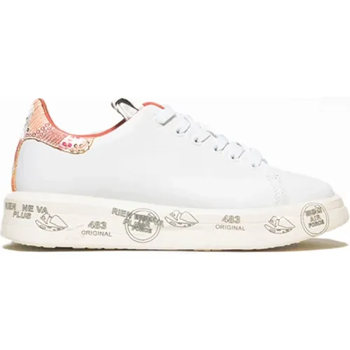 Womens Shoes Sneakers Bianco Noos , female, Sizes: 8 UK - Premiata - Modalova
