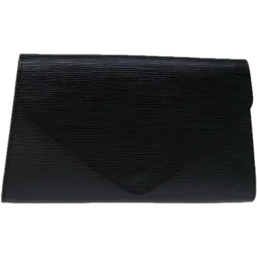 Pre-owned Leather clutches , female, Sizes: ONE SIZE - Louis Vuitton Vintage - Modalova