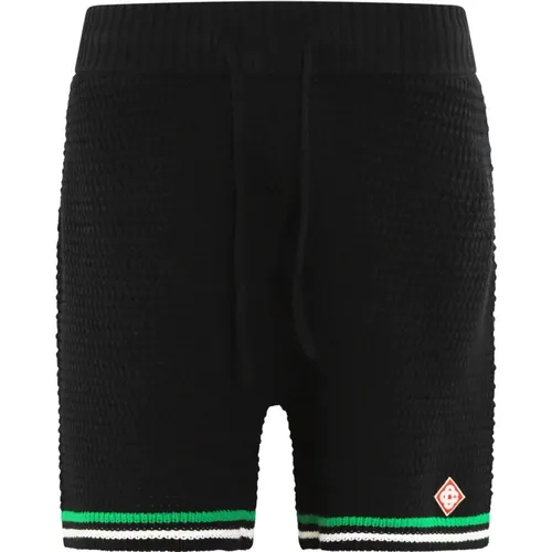 Knit Tennis Shorts , male, Sizes: M - Casablanca - Modalova