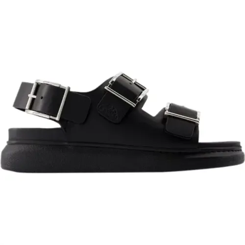 Leder sandals Alexander McQueen - alexander mcqueen - Modalova