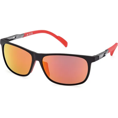 Sport Sonnenbrille Sp0061 Farbe 02L , Herren, Größe: 62 MM - Adidas - Modalova