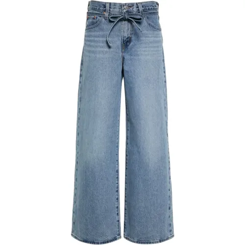 Levi's , Denim Wide Leg Jeans , female, Sizes: W26 - Levis - Modalova