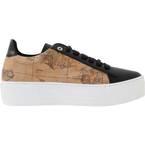 Schwarze Sneakers Donnavventura Geo Classic , Damen, Größe: 40 EU - Alviero Martini 1a Classe - Modalova