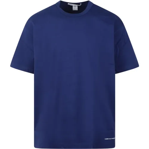 Jersey Cotton Basic T-Shirt , male, Sizes: S/M, XS/S - Comme des Garçons - Modalova