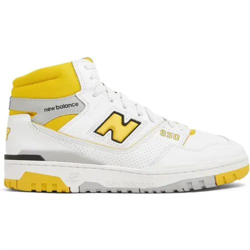 Yellow High-Top Sneakers , male, Sizes: 10 1/2 UK, 9 UK, 8 UK - New Balance - Modalova