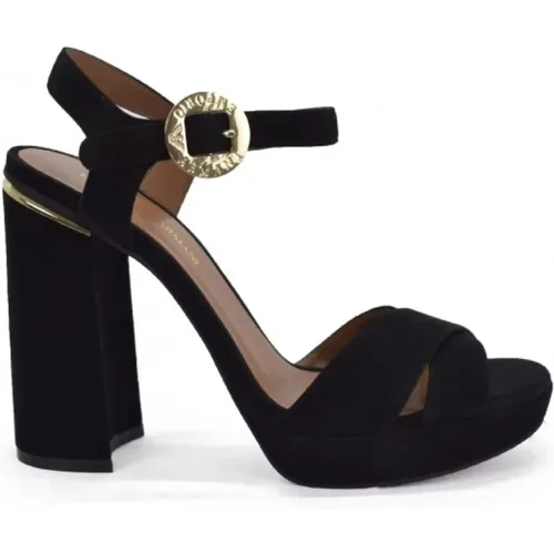 High Heel Sandals , female, Sizes: 5 UK, 6 UK - Emporio Armani - Modalova
