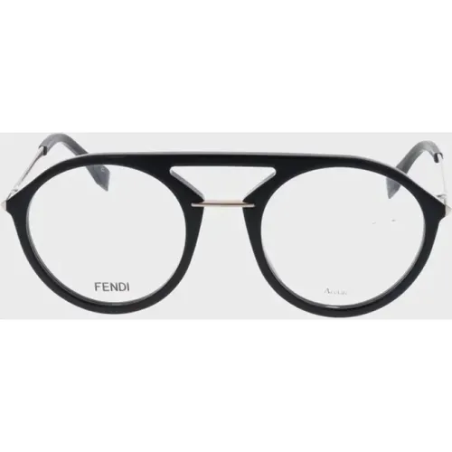 Original Prescription Glasses with Warranty , unisex, Sizes: 50 MM - Fendi - Modalova