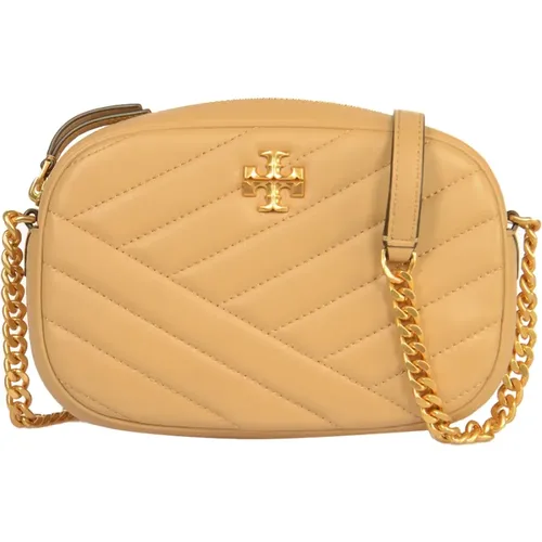 Chevron Camera Bag , female, Sizes: ONE SIZE - TORY BURCH - Modalova