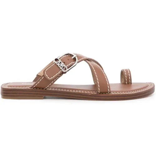 MMK Sandals Leather , female, Sizes: 2 UK, 6 1/2 UK - Michael Kors - Modalova