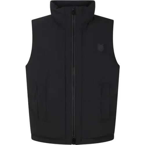 Padded Fox Head Vest , male, Sizes: M, S, XL - Maison Kitsuné - Modalova