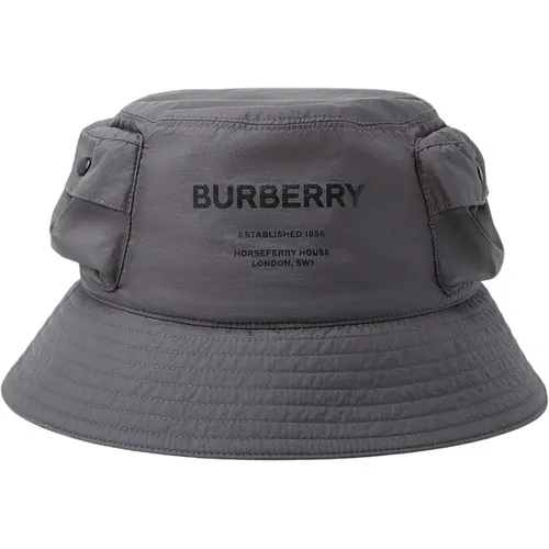 Technischer Taschen Bucket Hat , Herren, Größe: S - Burberry - Modalova