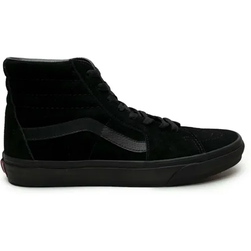 Schwarze High-Top Sneakers mit Wildleder , Herren, Größe: 37 EU - Vans - Modalova