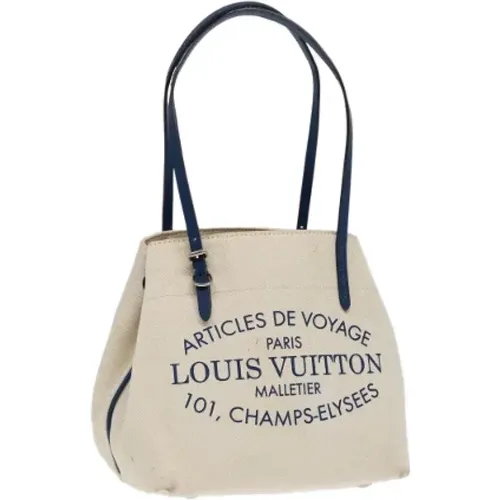 Pre-owned Canvas handbags , female, Sizes: ONE SIZE - Louis Vuitton Vintage - Modalova