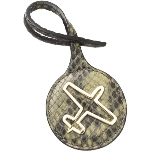 Leather Keychain Accessories , unisex, Sizes: ONE SIZE - Trussardi - Modalova