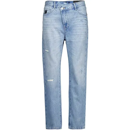 Marcia Denim Cropped Jeans - Damen , Damen, Größe: W25 - Elias Rumelis - Modalova