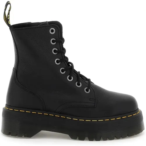 Grained Pisa Leather Combat Boots , female, Sizes: 3 UK - Dr. Martens - Modalova