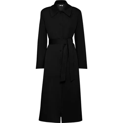 Oversized Trench Coat with Collar , female, Sizes: M - MVP wardrobe - Modalova