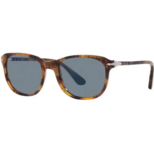 Butterfly Sunglasses in Havana Color , unisex, Sizes: 53 MM - Persol - Modalova