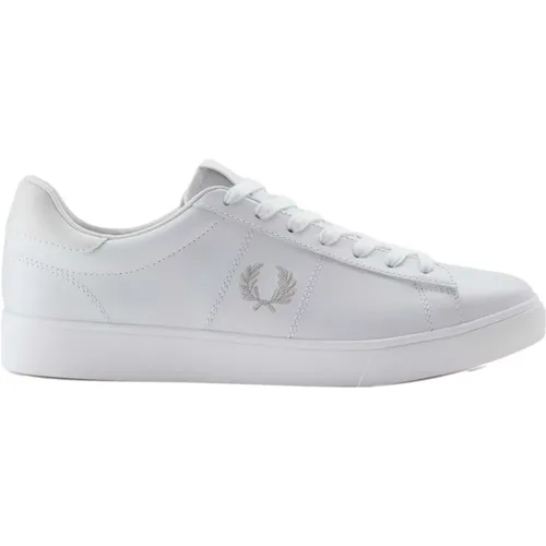 Leder Baseline Perf Sneaker für Herren , Herren, Größe: 40 1/2 EU - Fred Perry - Modalova