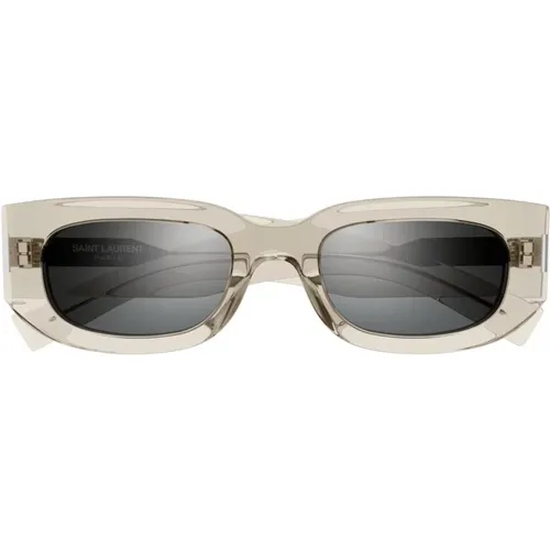 Classic Rectangular Sunglasses , unisex, Sizes: 51 MM - Saint Laurent - Modalova