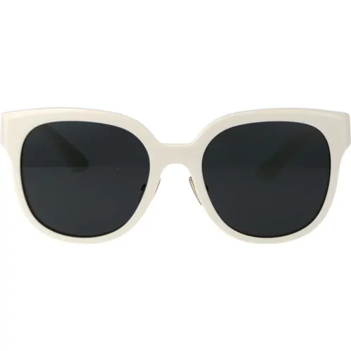 Stylish Sunglasses with 0MU 01Zs , female, Sizes: 55 MM - Miu Miu - Modalova