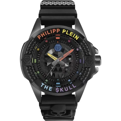 The $kull Titan Rainbow Watch , male, Sizes: ONE SIZE - Philipp Plein - Modalova