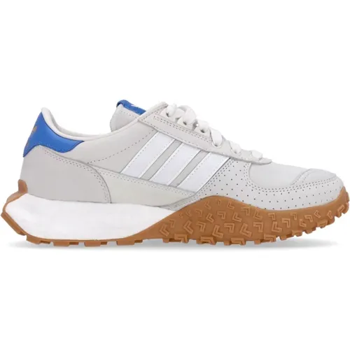 Niedriger Wildleder Ledersneaker Off White , Herren, Größe: 40 EU - Adidas - Modalova