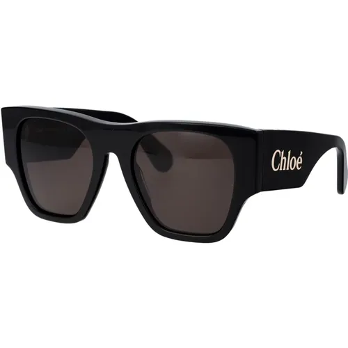 Stylische Sonnenbrille für sonnige Tage , Damen, Größe: 53 MM - Chloé - Modalova