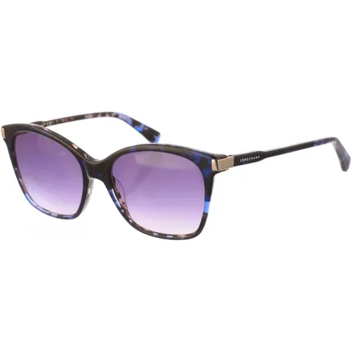 Butterfly Style Acetate Sunglasses , female, Sizes: ONE SIZE - Longchamp - Modalova