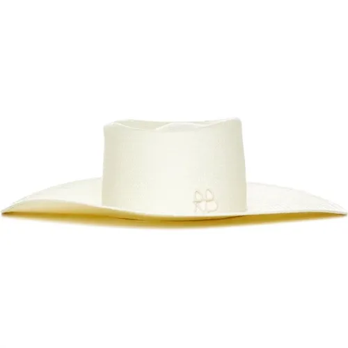 Straw Wide Brim Hat , female, Sizes: S - Ruslan Baginskiy - Modalova