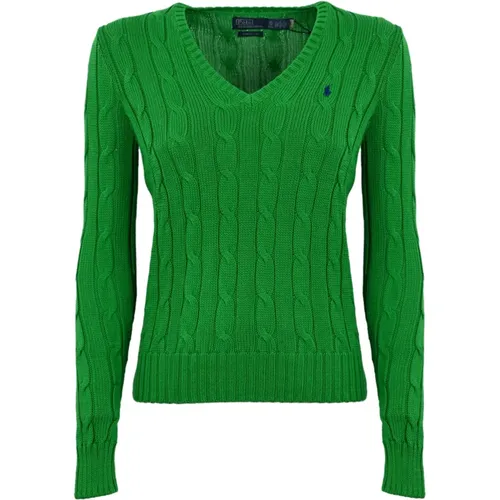 Cable Knit Women Sweater , female, Sizes: 2XL, XS, L, XL - Ralph Lauren - Modalova